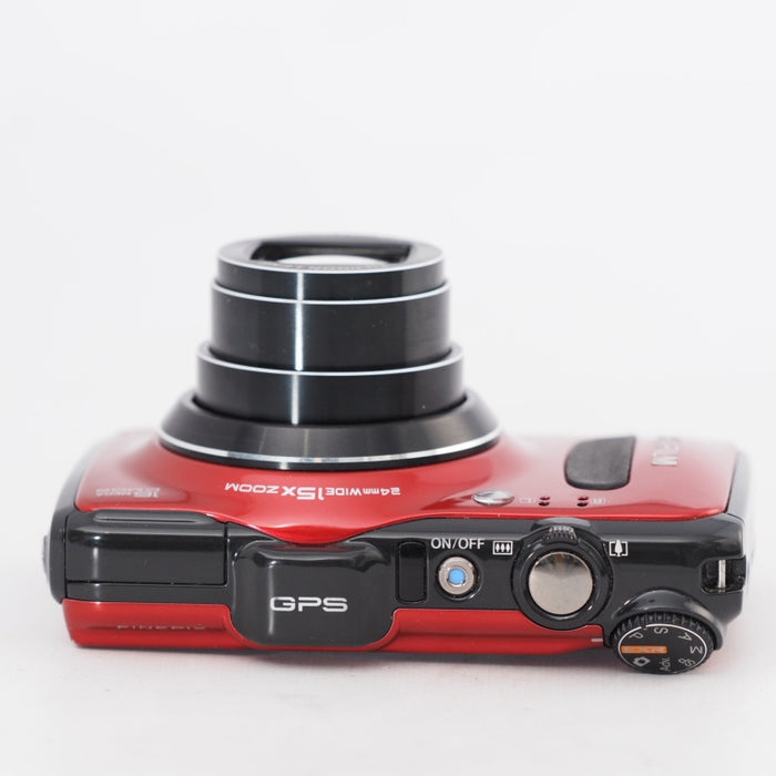 FUJIFILM デジタルカメラ FinePix F600EXR レッド 1600万画素 広角24mm光学15倍 F FX-F600EXR R #13094