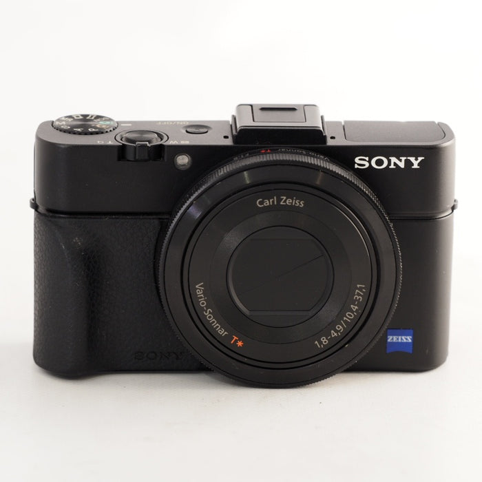 SONY ソニー デジタルスチルカメラ RX100 II 1.0型センサー F1.8レンズ搭載 ブラック Cyber-shot DSC-RX100M2 アタッチメントグリップ AG-R2付属 #13582