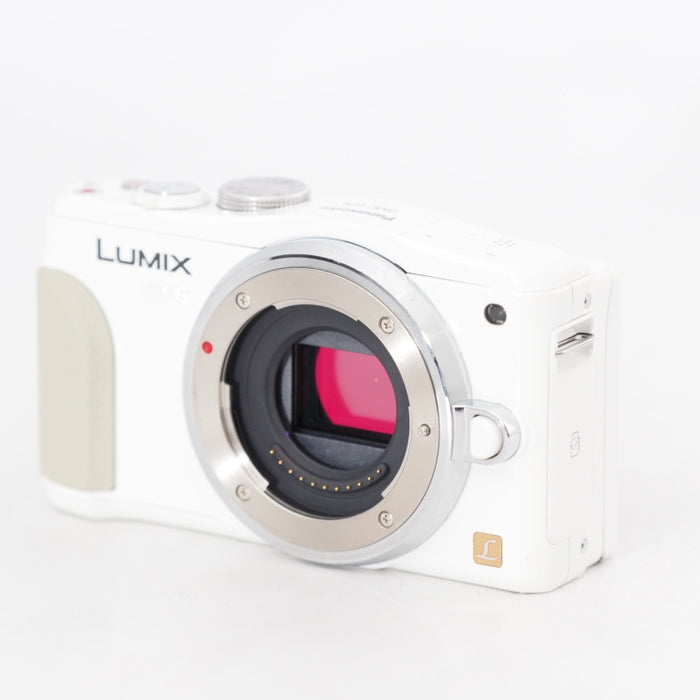 Panasonic パナソニック ミラーレス一眼カメラ LUMIX GF6 ボディ ホワイト DMC-GF6-W #13186