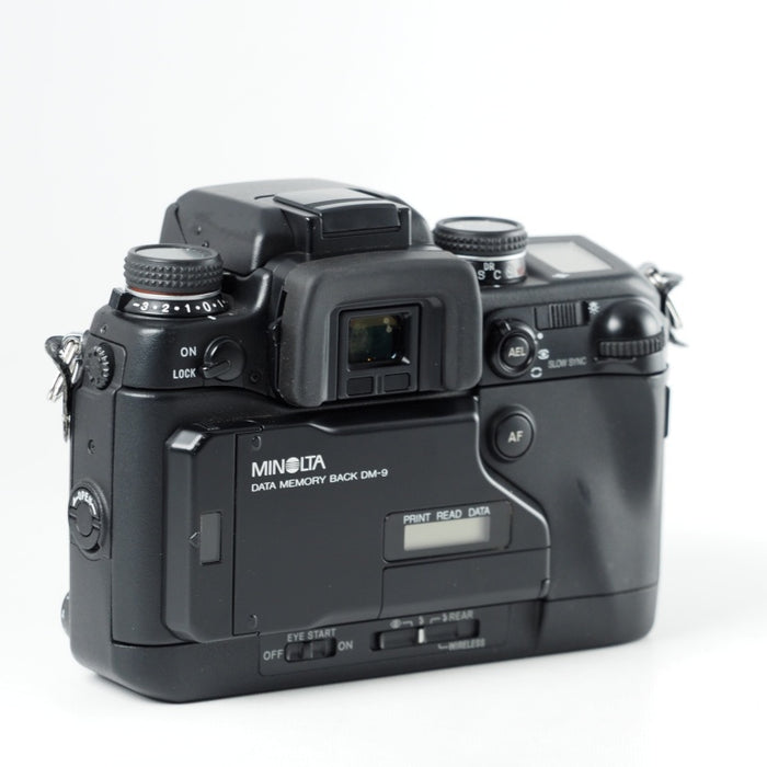 MINOLTA α-9 一眼レフ フィルムカメラ ボディ ミノルタ α9 データーサーバー付属 DS-100 #13948