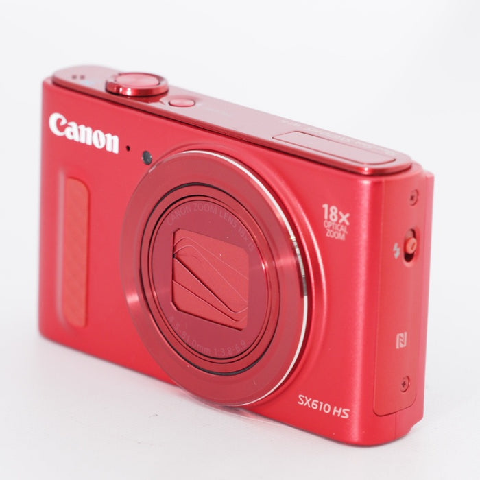 Canon キヤノン デジタルカメラ PowerShot SX610 HS レッド 光学18倍ズーム PSSX610HS(RE) #11450