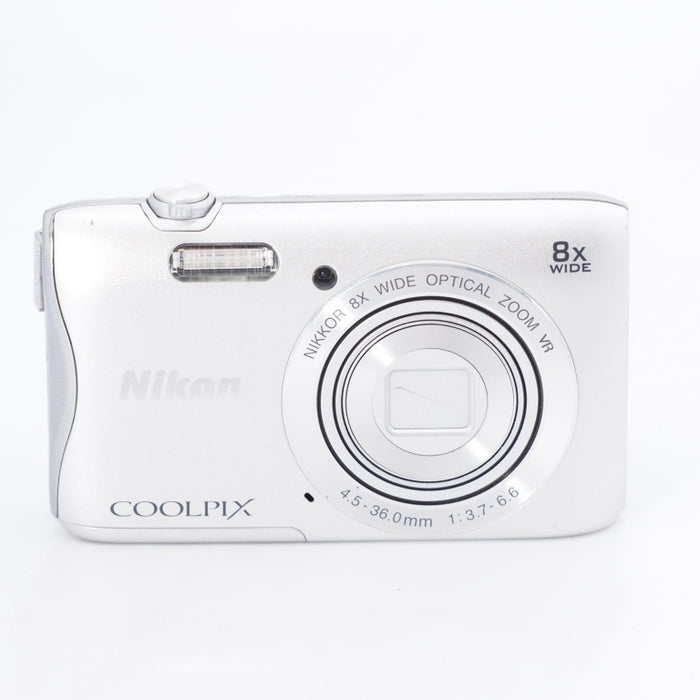 Nikon ニコン デジタルカメラ COOLPIX S3700 シルバー 光学8倍ズーム 2005万画素 S3700SL #10232