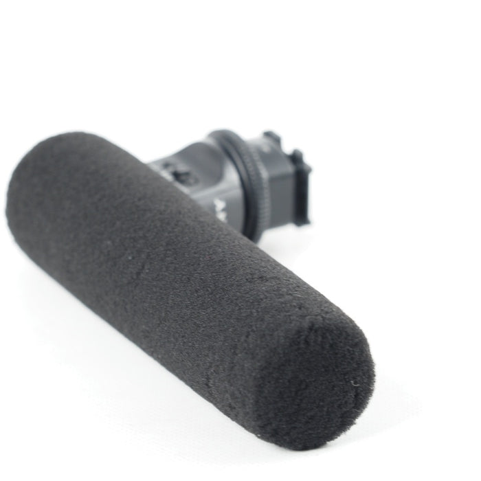 SONY カメラ用マイク ECM-GZ1M ガンズームマイクロホン ズーム連動 鋭指向性(切替) ウインドスクリーン付属 #13777