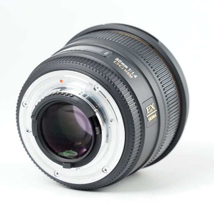 SIGMA 50mm F1.4 EX DG HSM ニコン Fマウント用 フルサイズ対応 AF単焦点 標準レンズ #14377