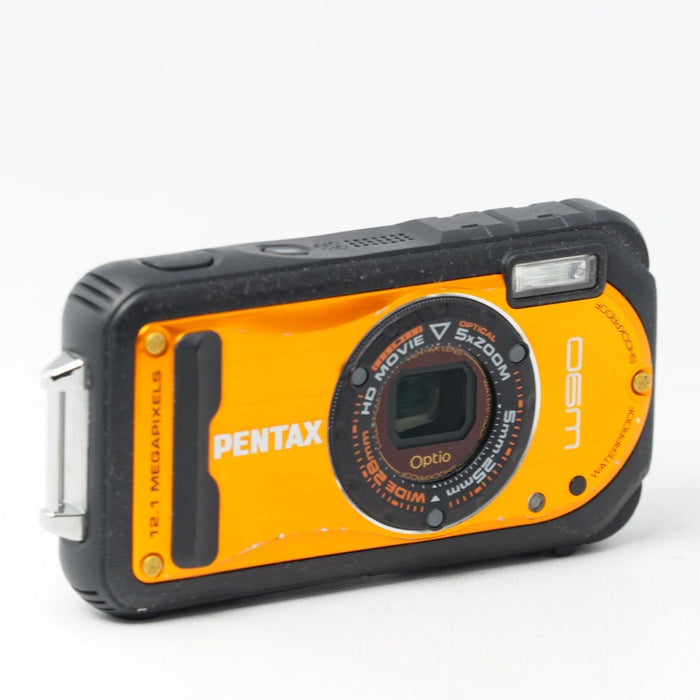 PENTAX Optio W90 シャイニーオレンジ ペンタックス OPTIOW90SO #15028