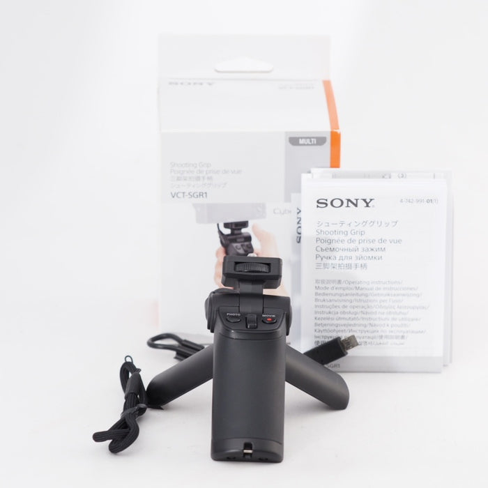 SONY ソニー マルチ端子ケーブル搭載 シューティンググリップ VCT-SGR1 #13120