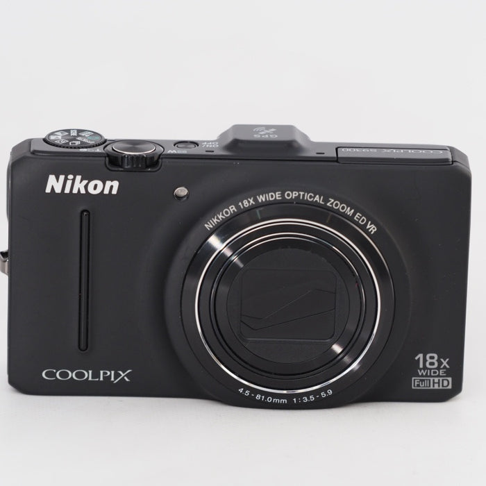 Nikon ニコン デジタルカメラ COOLPIX S9300 ノーブルブラック S9300BK #13317