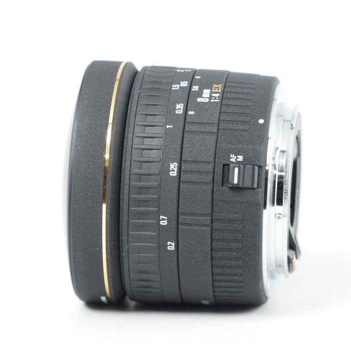 SIGMA シグマ 8mm F4 EX FISHEYE 魚眼レンズ フィッシュアイ 180° キヤノン EFマウント #14578