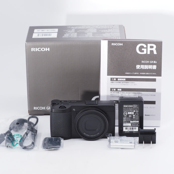 RICOH リコー GR IIIx デジタルカメラ 焦点距離 40mm / 24.2M APS-Cサイズ GRIIIx GR3x #1031 — カメラ 本舗