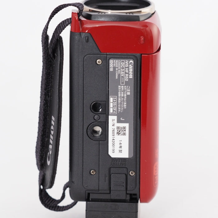 Canon デジタルビデオカメラ iVIS HF R52 レッド 光学32倍ズーム IVISHFR52RD #13287