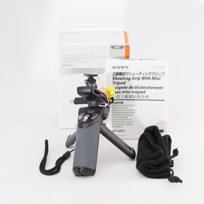 SONY 三脚付きシューティンググリップ GP-VPT1 卓上三脚 ミニ三脚 #13196