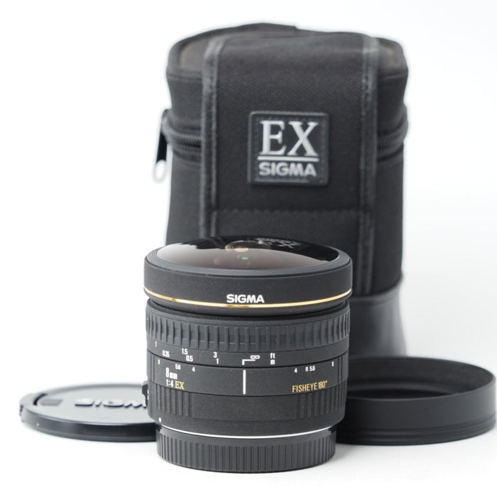 SIGMA 8mm F4 D EX DG FISHEYE キヤノン EF用 魚眼レンズ #15320