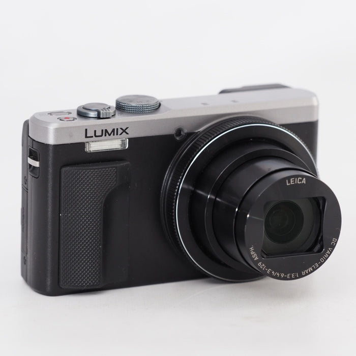Panasonic コンパクトデジタルカメラ LUMIX TZ85 光学30倍 Wi-Fi搭載 シルバー DMC-TZ85-S #13393