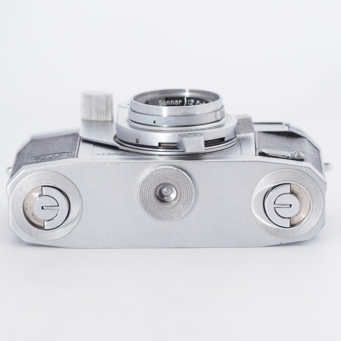 ZEISS IKON TENAX テナックス II型 Carl Zeiss Jena Sonnar 4cm F2.0 24×24 スクエアフ — カメラ 本舗