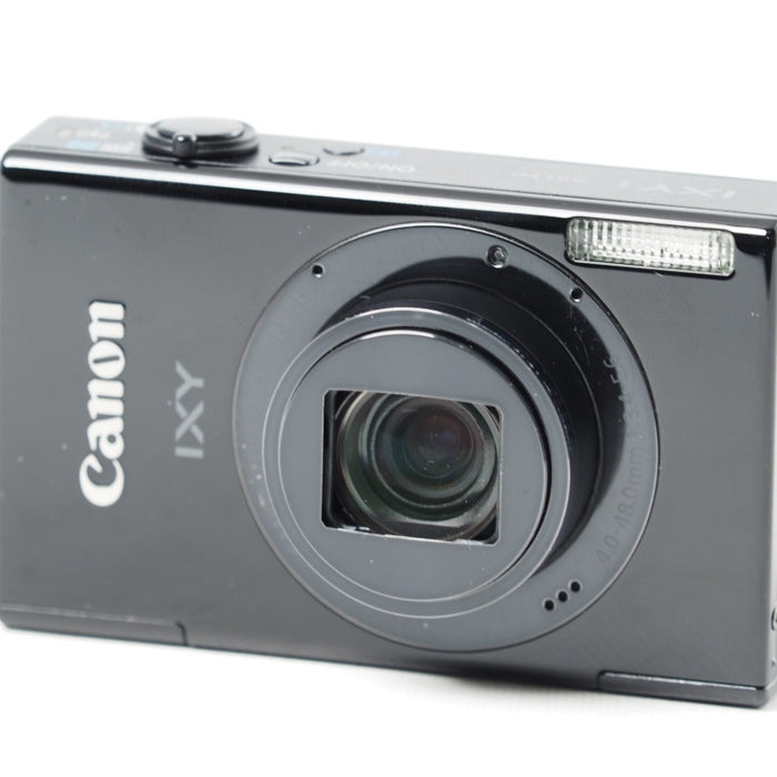 Canon デジタルカメラ IXY 1 ブラック 光学12倍ズーム Wi-Fi対応 キヤノン IXY1(BK) #14694