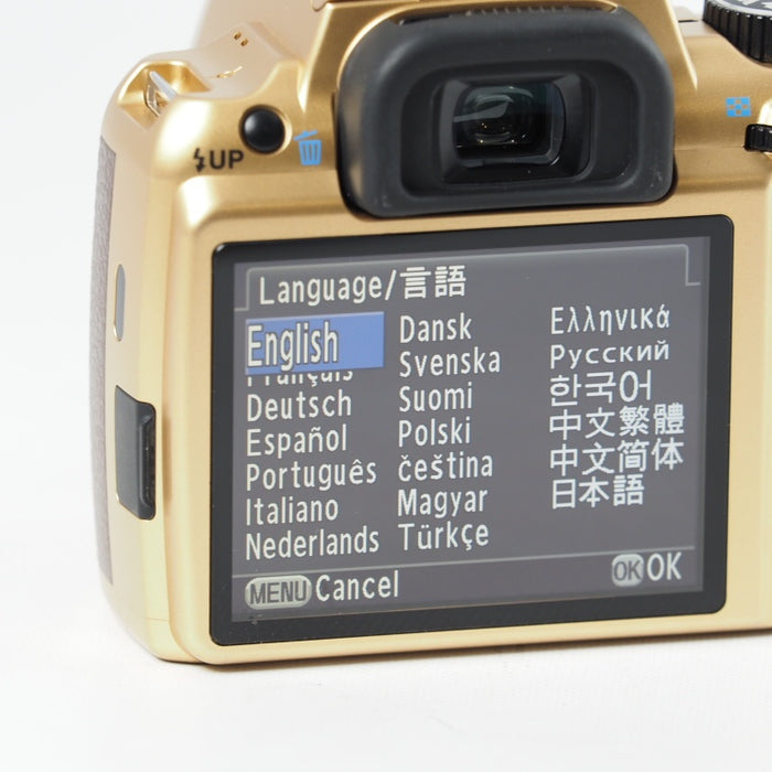PENTAX ペンタックス デジタル一眼レフカメラ K-r オーダーカラー K-r ゴールド×ブラウン #14650