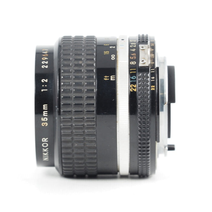 Nikon ニコン Ai 35mm F2 単焦点レンズ Fマウント MFレンズ #13700