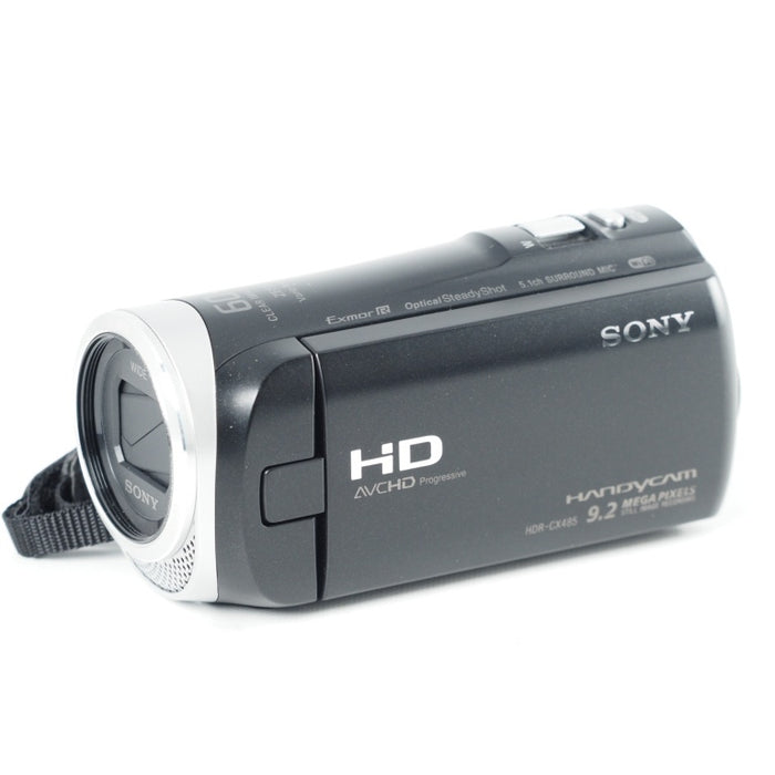 SONY ビデオカメラ Handycam CX485 32GB 光学30倍 ブラック HDR-CX485 BC #13620