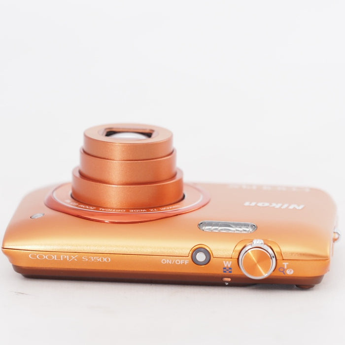 Nikon デジタルカメラ COOLPIX S3500 光学7倍ズーム 有効画素数 2005万画素 アプリコットオレンジ S3500OR #13126