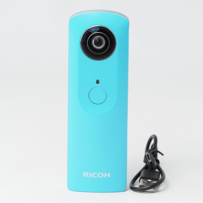 RICOH THETA m15 ブルー 360°全天球イメージ撮影デバイス 0910703 #15284