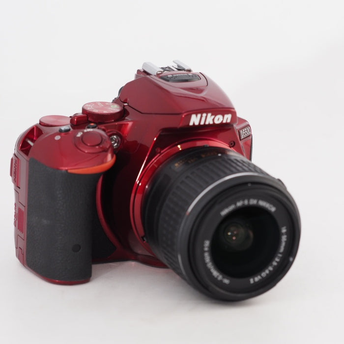 Nikon デジタル一眼レフカメラ D5500 18-55 VRII レンズキット レッド 2416万画素 3.2型液晶 タッチパネル D5500LK18-55RD #13457