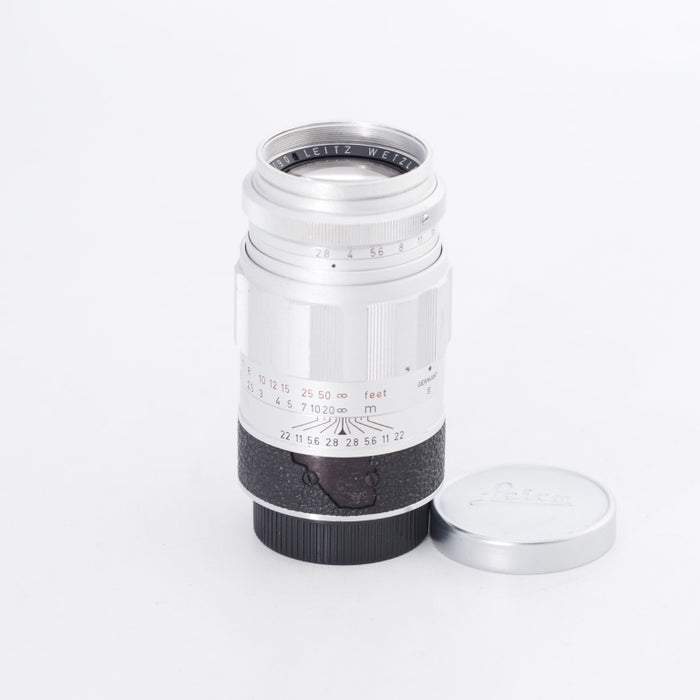 LEICA ライカ ELMARIT L 90mm F2.8＊エルマリート シルバー L39マウント 希少 製造台数約2000本 #11610