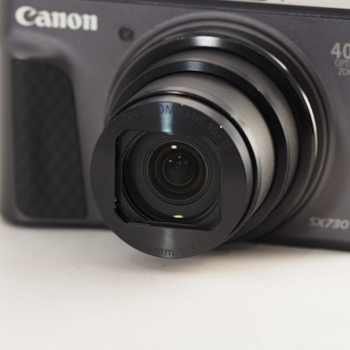 Canon キヤノン コンパクトデジタルカメラ PowerShot SX730 HS ブラック 光学40倍ズーム PSSX730HS(BK)  #13589
