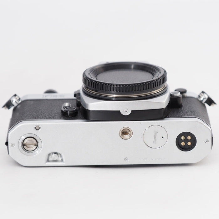 Nikon ニコン フィルム一眼レフ FE2 シルバー ボディ + モータードライブ MD-12 #13315