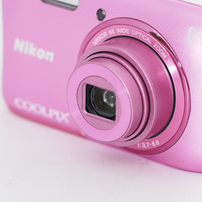 Nikon ニコン デジタルカメラ COOLPIX S3600 8倍ズーム 2005万画素 アザレアピンク S3600PK #11254