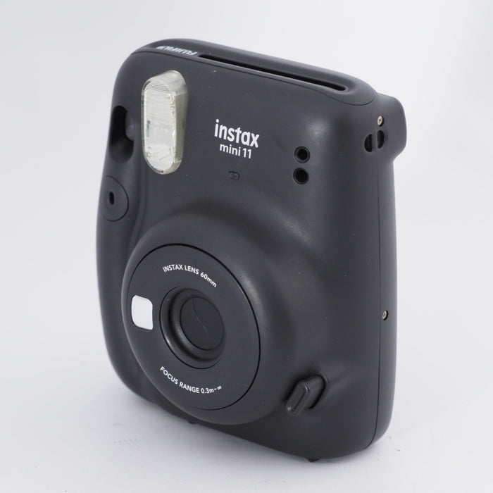 FUJIFILM フジフイルム インスタントカメラ チェキ instax mini 11 チャコールグレイ INS MINI 11 GRAY #10430