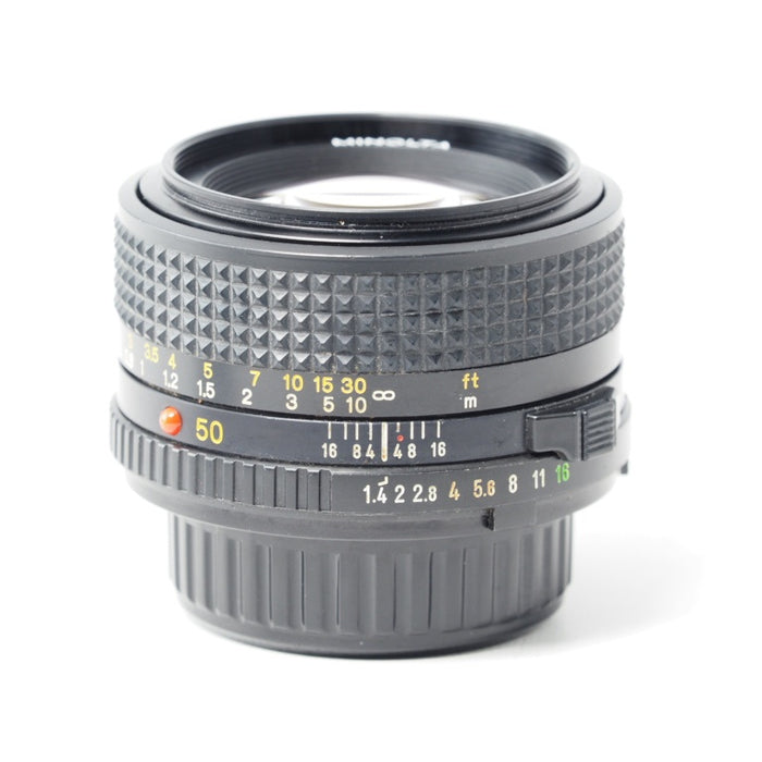 MINOLTA New MD 50mm F1.4 単焦点 標準レンズ MDマウント #15242