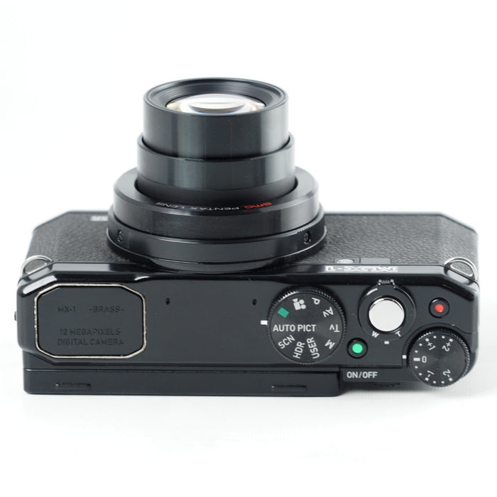 PENTAX ペンタックス デジタルカメラ MX-1 クラシックブラック 1/1.7インチ大型CMOSセンサー F1.8大口径レンズ MX1BK #13782