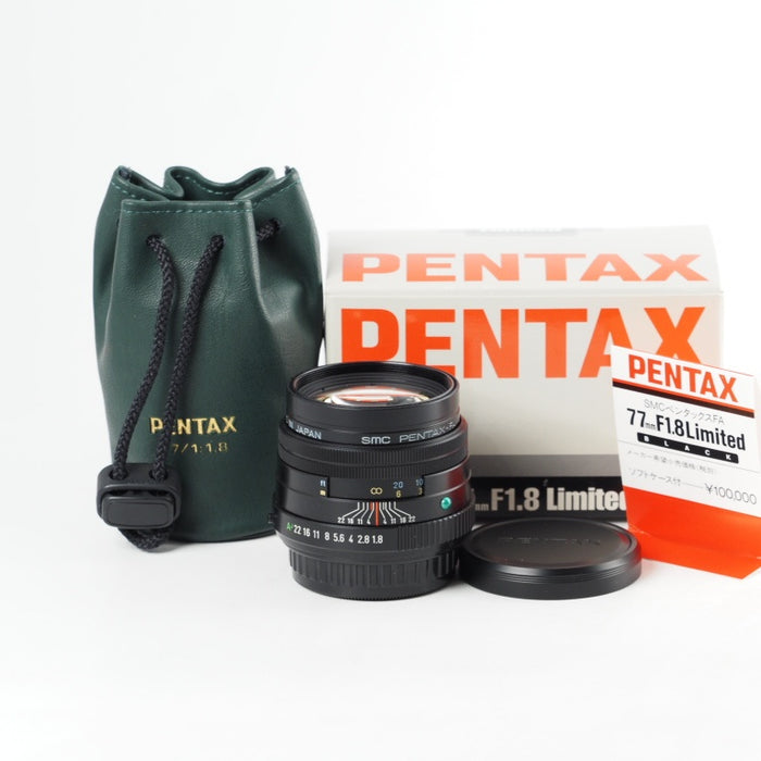 ペンタックス smc PENTAX-FA 77mmF1.8 Limited ブラック 中望遠単焦点レンズ 27980 #13656
