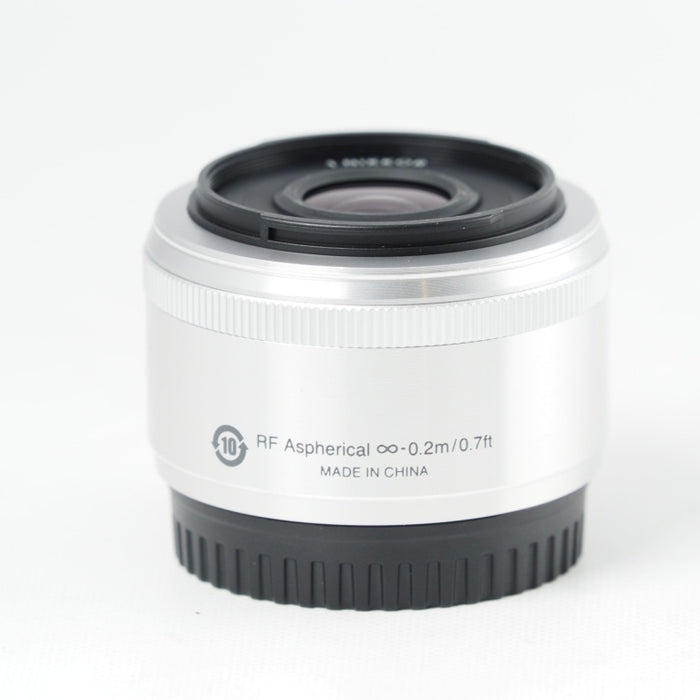 Nikon 単焦点レンズ 1 NIKKOR 18.5mm f/1.8 シルバー ニコン CXフォーマット専用 #14408