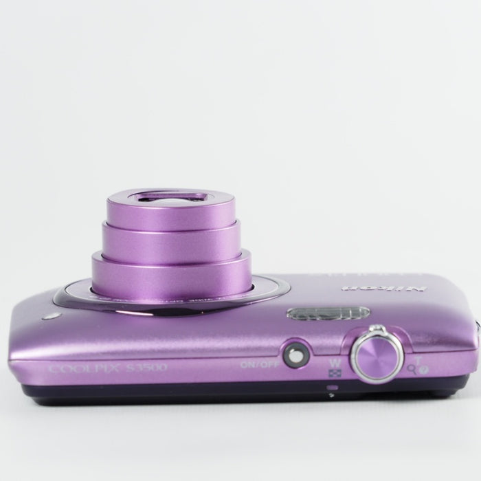Nikon ニコン デジタルカメラ COOLPIX S3500 光学7倍ズーム 有効画素数 2005万画素 オーキッドパープル S3500PP #13799