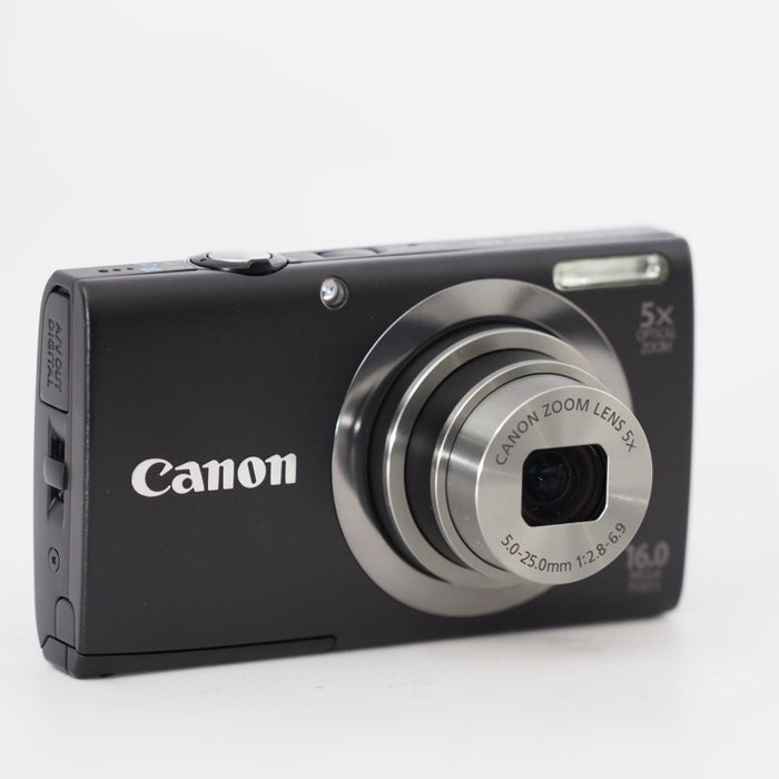 Canon デジタルカメラ PowerShot A2300 ブラック 光学5倍ズーム キヤノン 約1600万画素 PSA2300(BK) #13069