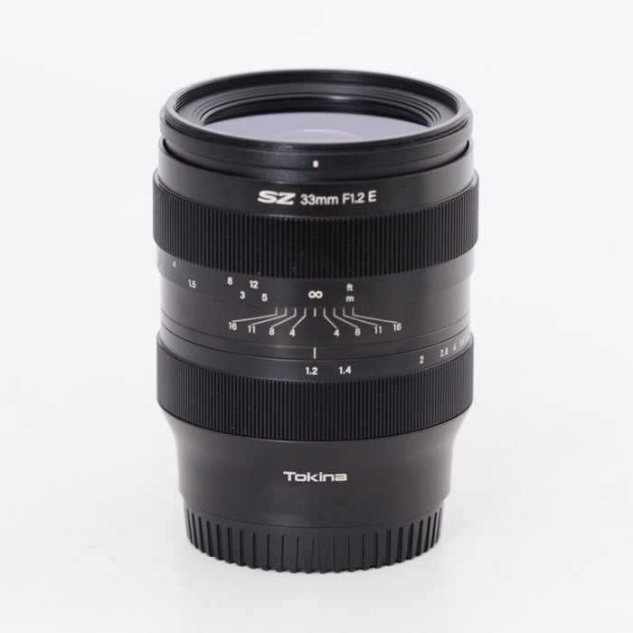 Tokina トキナー 広角単焦点レンズ SZ 33mm F1.2 E ソニーEマウント マニュアルフォーカス 絞りリング搭載 APS-Cフォーマット専用 640500 #13008