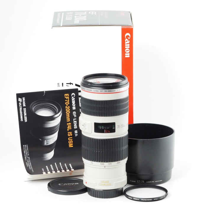 Canon キヤノン 望遠ズームレンズ EF70-200mm F4L IS USM フルサイズ対応 #14700