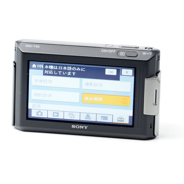 SONY Cyber-Shot T90 1210万画素 ブラック DSC-T90/B #15439