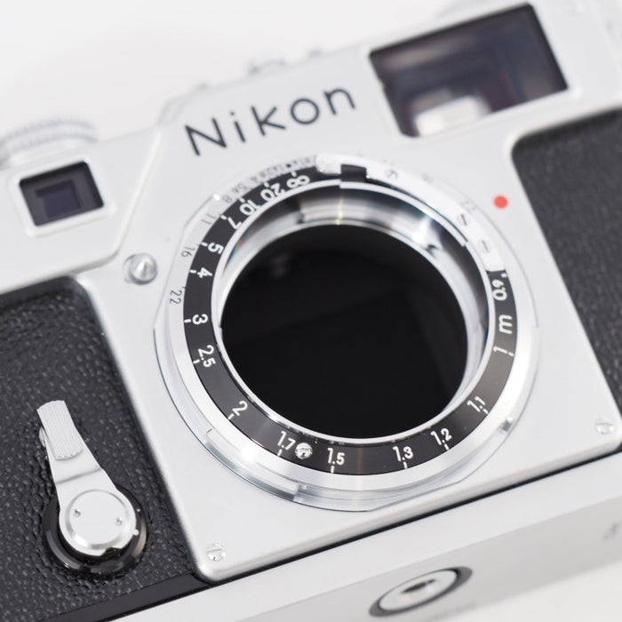 Nikon S3 シルバー Limited Edition 2000年記念モデル (NIKKOR-S 50mm F1.4 ブラック) 動作確認済 #13418