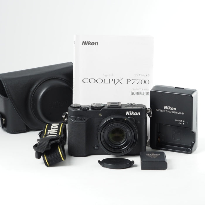 Nikon ニコン デジタルカメラ COOLPIX P7700 大口径レンズ バリアングル液晶 ブラック P7700BK #14108