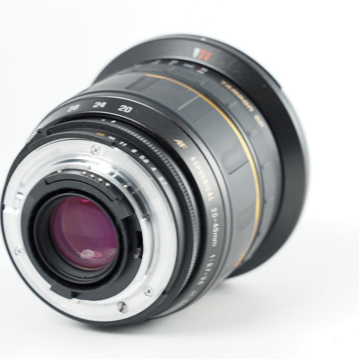 TAMRON タムロン SP AF 20-40mm F2.7-3.5 Aspherical IF ニコン Fマウント用 大口径・広角ズームレンズ #13762