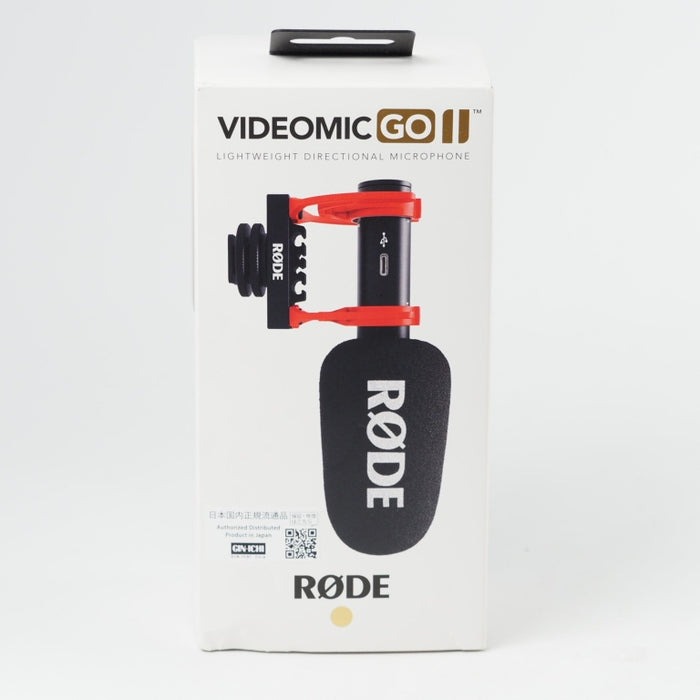 RODE Microphones Videomic GOII ビデオマイク ゴー II ショットガンマイク VMGOII ロード #14370【未使用品】