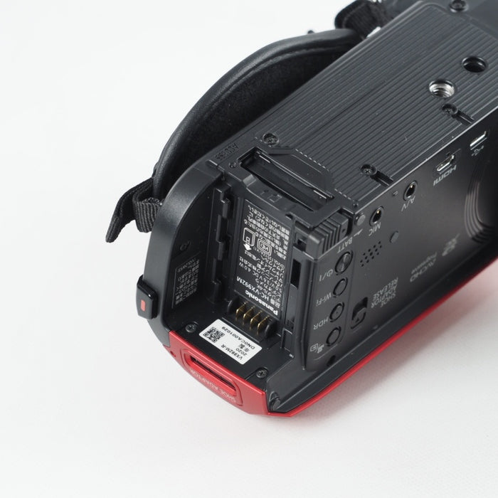 Panasonic パナソニック 4K ビデオカメラ 64GB 光学20倍ズーム アーバンレッド HC-VX992MS-R #13788