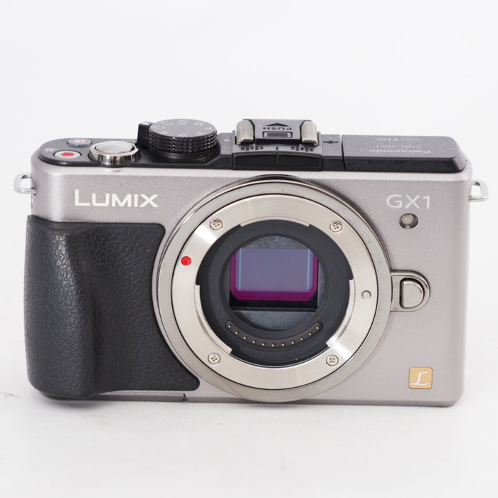 Panasonic パナソニック ミラーレス一眼カメラ ルミックス GX1 ボディ 1600万画素 ブレードシルバー DMC-GX1-S #13124