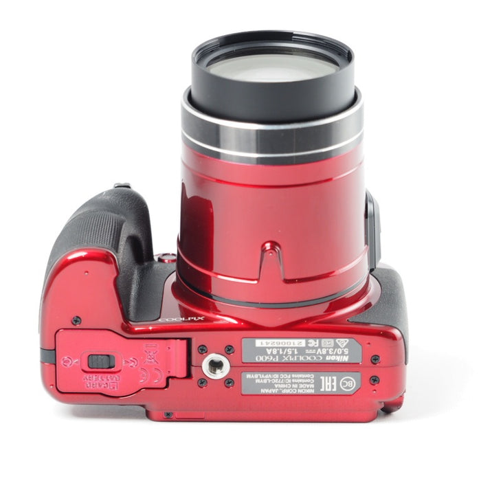 Nikon COOLPIX P600 レッド　ズーム倍率60倍 Amazon | Nikon デジタルカメラ P600 光学60倍 1600万画素 レッド