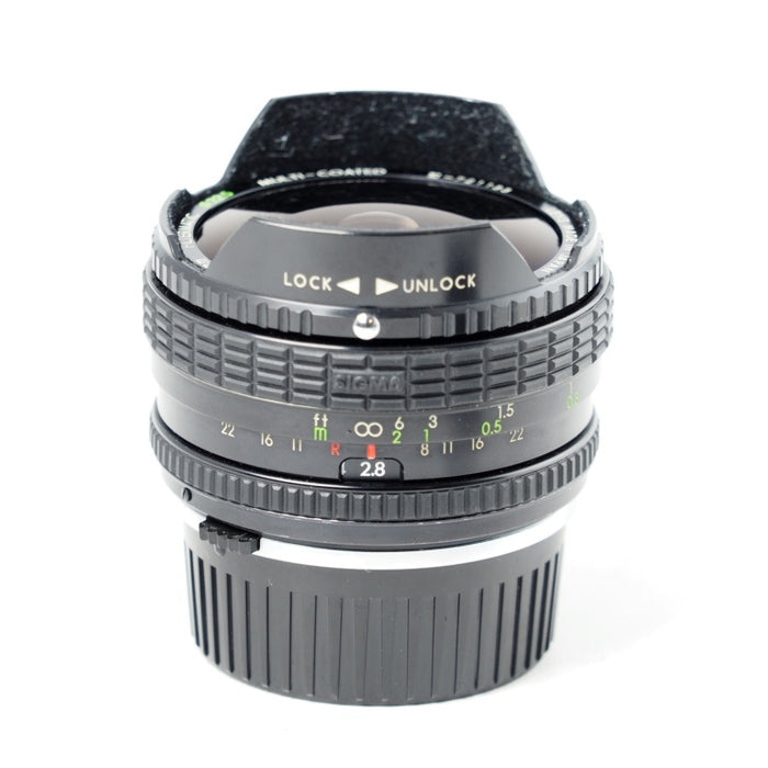 SIGMA シグマ FILTERMATIC MULTI-COATED 16mm F2.8 FISHEYE オリンパス OMマウント #14606
