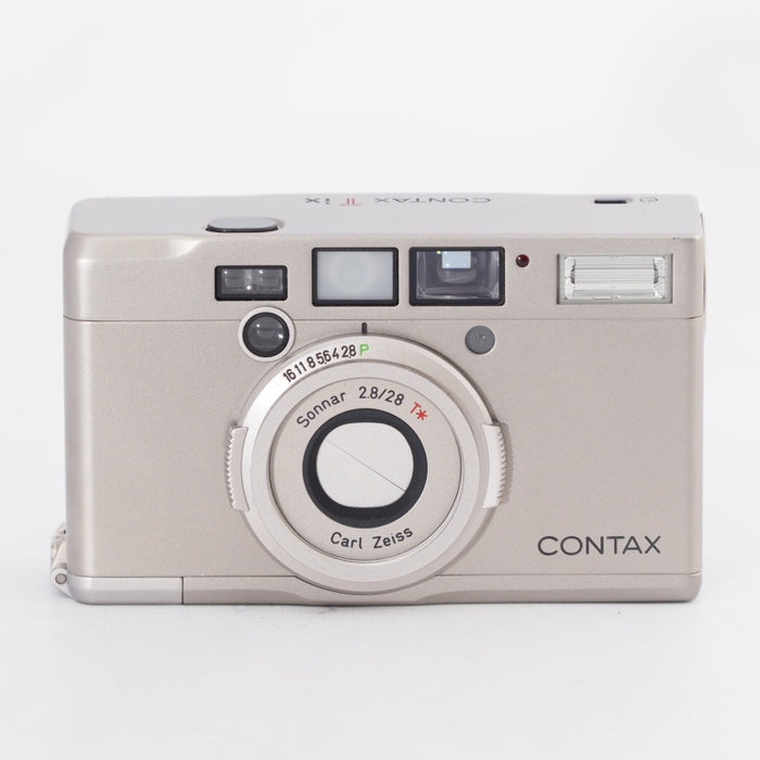 CONTAX コンタックス Tix コンパクトフィルムカメラ APSフィルム用 シルバー #11193