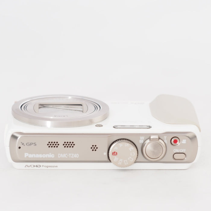 Panasonic パナソニック デジタルカメラ ルミックス TZ40 光学20倍 ホワイト Wi-Fi搭載 DMC-TZ40-W #13232