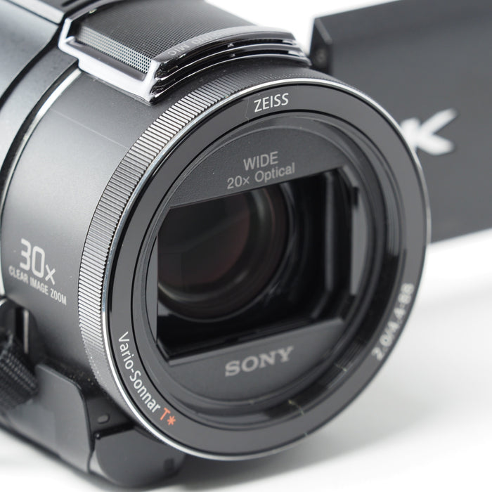 SONY Handycam FDR-AX55 ブラック 4K ビデオカメラ 64GB 光学20倍 #15581